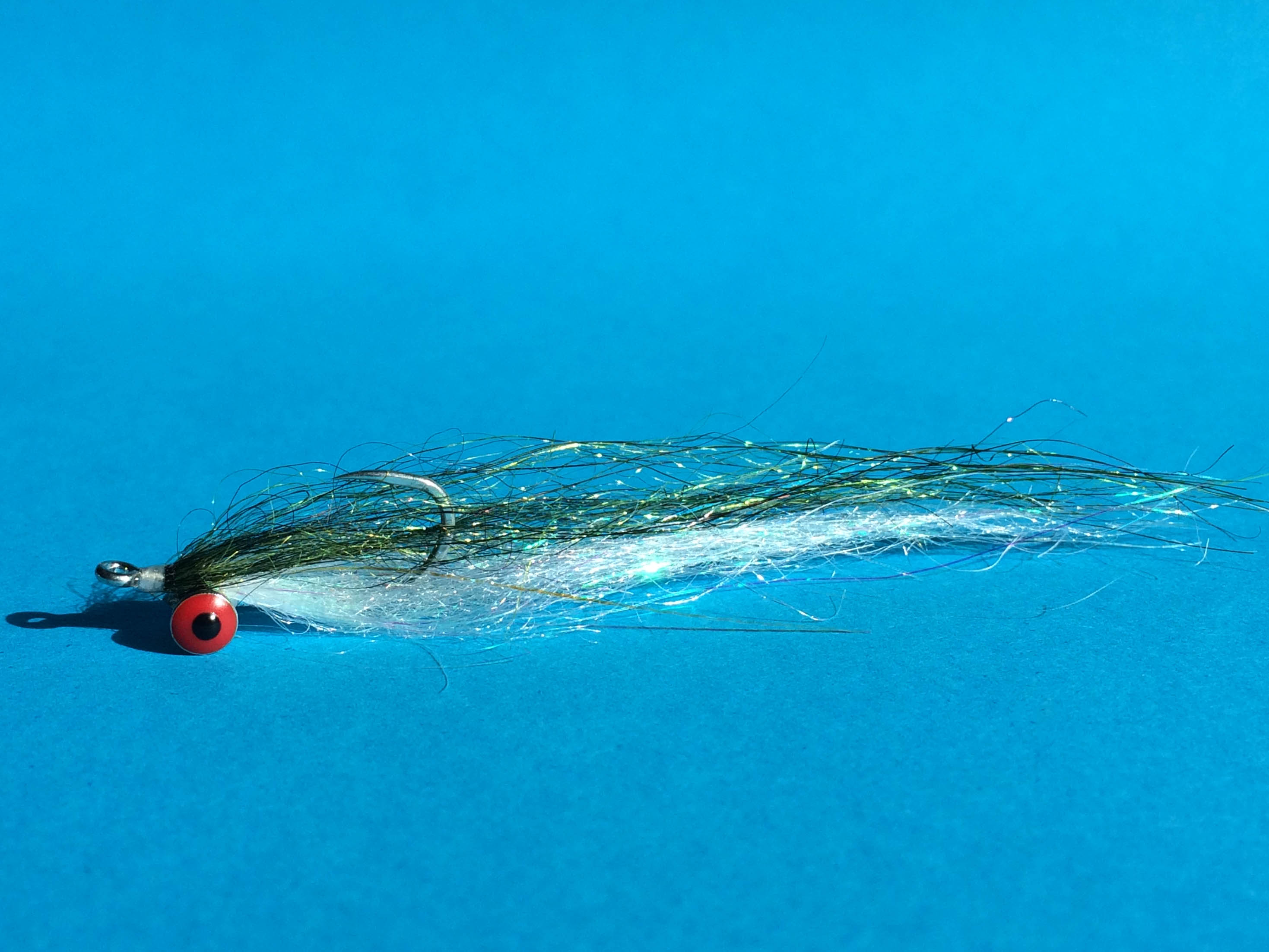 Streamer Da Pesca A Mosca Minnow Hair Diamond, Taglia 6, Color Arcobaleno - Esca Artificiale